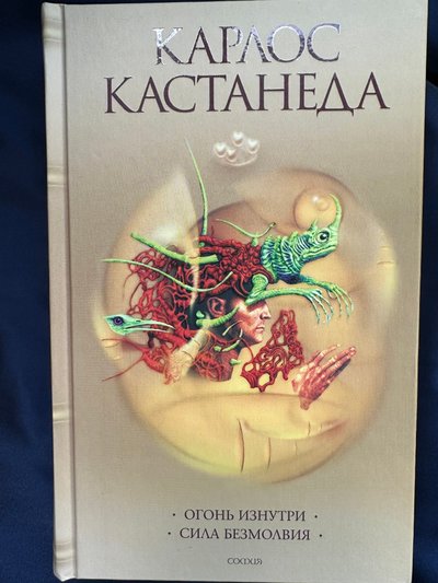 Обложка издания «София»: «Огонь изнутри. Сила безмолвия»